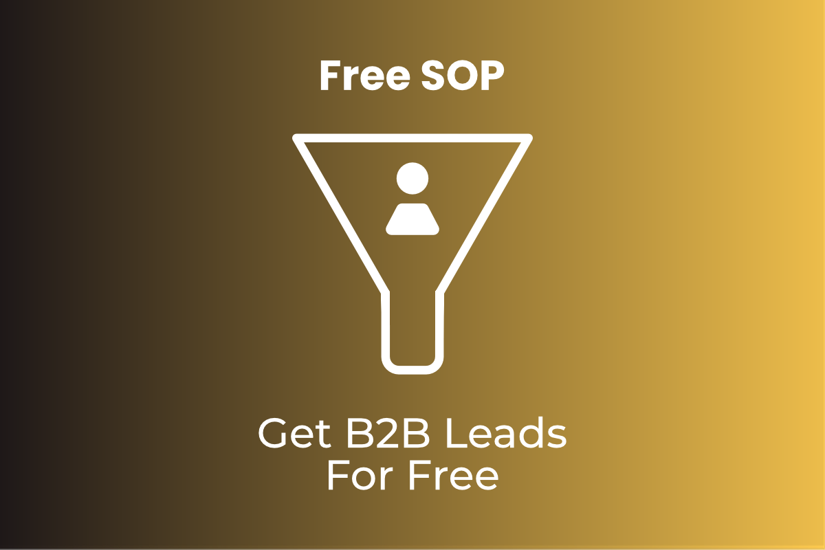 Free B2B Leads SOP