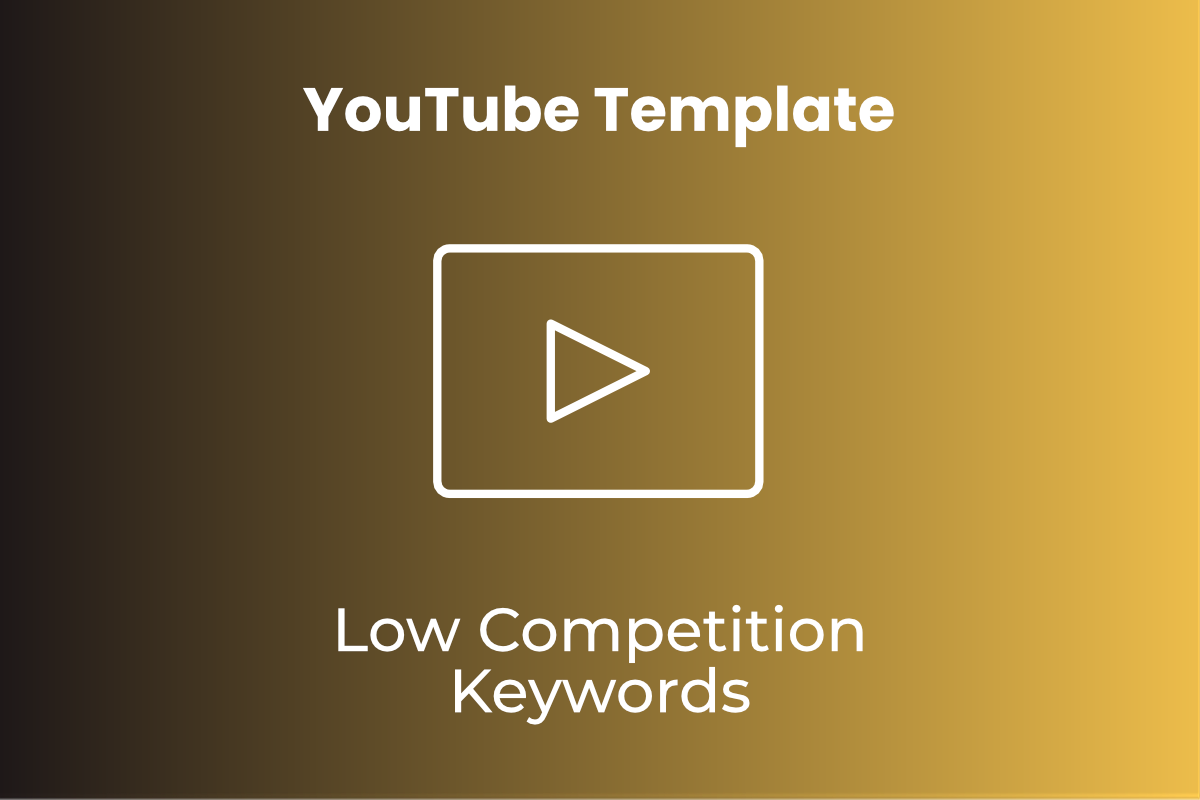YouTube SEO Template